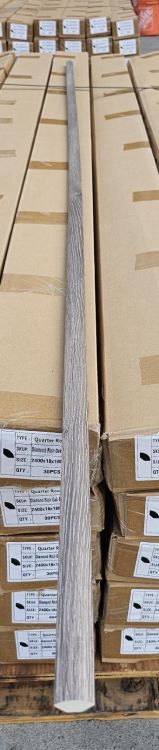 SPC Diamond Rich Oak Taupe Quarter Round 0.75 x 95